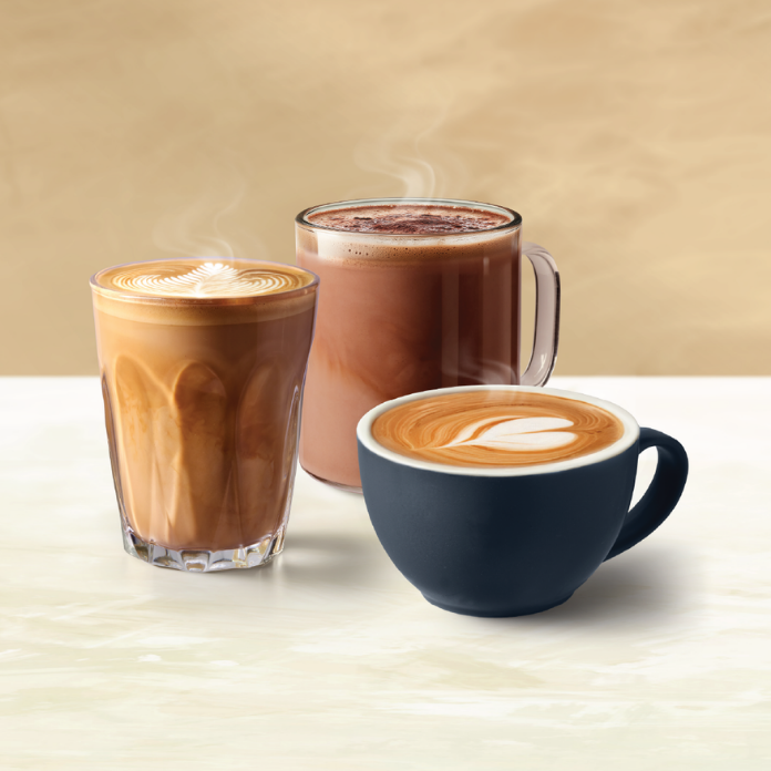  $4 HOT DRINK ADD ON: 